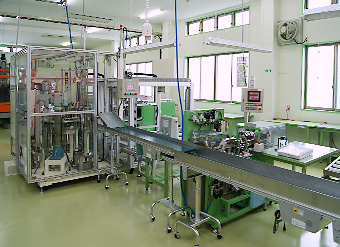 Medical apparatus assembly line